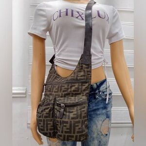 Unisex Fendi Messenger Bag